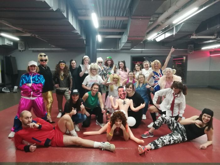 2000s Hen Party Dance Class Edinburgh