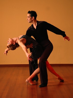 Fun Strictly hen party dance class in Edinburgh with costumes