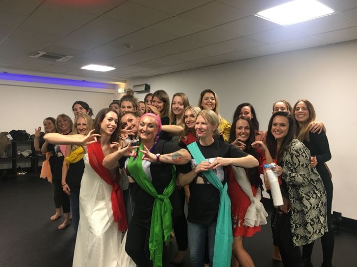 Fun Bollywood hen party dance class in Edinburgh