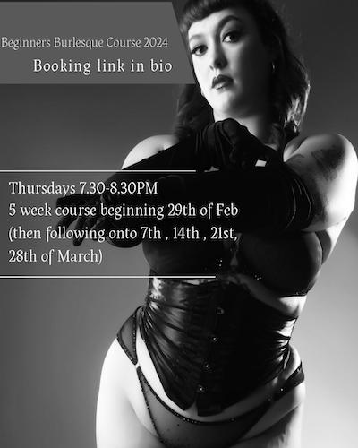 Glamorous burlesque hen party groups in Edinburgh
